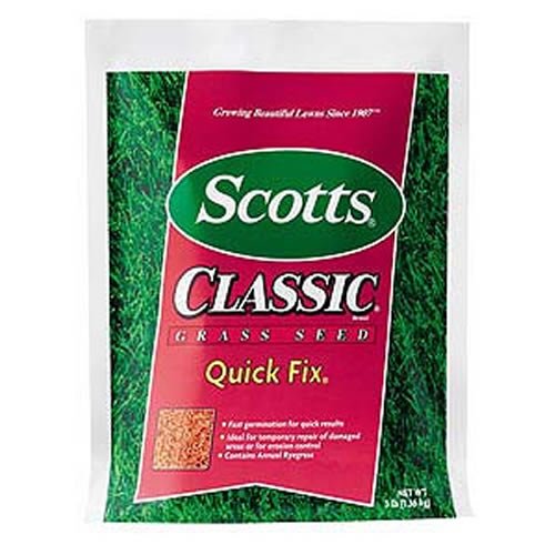 Tools: Scotts Classic Quick Fix Grass Seed 3 Pounds #117380