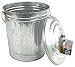Steven Raichlen Best of Barbecue SR8012 Galvanized Charcoal and Ash Can with Lid