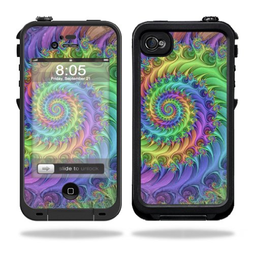 Protective Vinyl Skin Decal Cover for LifeProof iPhone 4 / 4S Case