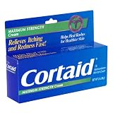 Cortaid Maximum Strength Anti-Itch Cream, 2-Ounce Tubes (Pack of 3)
