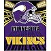 Northwest Minnesota Vikings 50 x 60 Shadow Fleece Blanket