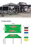 DRC DFチームキャノピー カラー:ホワイトサイズ:600cm×300cm