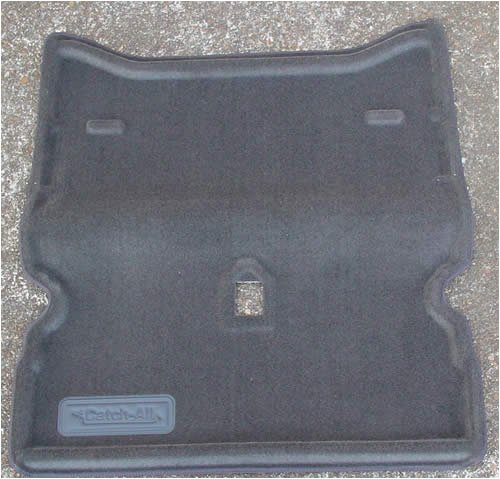 Catch-All NP-61443-4 Molded Floor Mats Rear Cargo Charcoal for Jeep Wrangler YJ 87-95