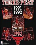 Chicago Bulls (Three-Peat) Sports Poster Print - 16