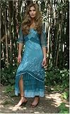 Dress AL-2101 - Teal (Plus Sizes)