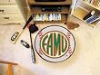 Florida A & M Baseball 29" Round Floor Mat (Rug) - Florida A&M Rattlers NCAA College Athletics