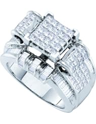 2.00CTW DIAMOND INVISIBLE RING