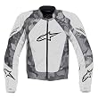 Alpinestars Sniper Air Flo Men's Textile Street Racing Motorcycle Jacket - White