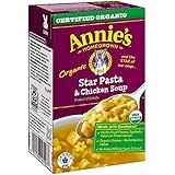 Annie's Homegrown Soup, Star Pasta and Chicken, 17 Ounce (Pack of 8)