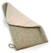Aquis Exfoliating Face and Body Mitt (Pack of 2)