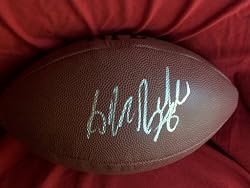 Super Bowl XLVI Champions Antrel Rolle Autographed NFL Wilson Composite Football, New York Giants, Proof Photo of Antrel Signing for Us.