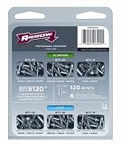 Arrow Fastener RK6120 Rivet Assortment Kit, 120-Pack