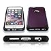 iPhone 6 Case, iPhone 6s Cases,Lookly Premium Extra Slim Hybrid Shockproof Case,Protective Case Cover for iPhone 6/iPhone 6s (4.7 inch Screen) with Screen Protector (Black+Purple)