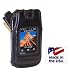 Motorola RAZR2 V9, Turtleback Executive Case with Plastic Ratcheting Swivel Clip