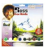 IMAGE OF Bob Ross R6491 Paint by Number, Mountain Stream