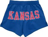 Kansas Jayhawks Women's Royal Blue Authentic Soffe Shorts