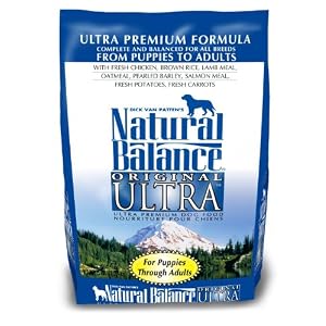 Natural Balance Ultra Premium Formula Dog Food, 5-Pound Bag