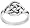 Sterling Silver Center Celtic Design Ring, 5