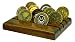 12 Coin, Solid Cherry, Dark Stain, Military Challenge Coin Holder, Flat
