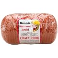 Bonnie Macramé Braid Craft Cord - Rust (100 yd.)