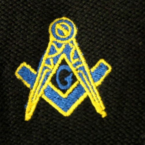 Black Masonic Kilt Hose - US Size 6 - 8