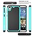 HTC Desire 626 Case, Style4U Dual Layer Hybrid Armor Protective Case Cover for HTC Desire 626 with 1 Style4U Stylus [Teal]