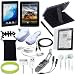 TsirTech 15-Item Accessory Bundle for New Apple iPad 3G tablet / Wifi model 16GB, 32GB, 64GB