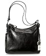 Giani Bernini Handbag, Glazed Leather Hobo, Medium