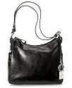 Giani Bernini Handbag, Glazed Leather Hobo, Medium