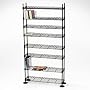 Atlantic Maxsteel 3010 275 440 CD/228 DVD/BluRay/Games 8-Tier Media Rack (Black)