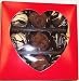 Scott's Cakes Cocoa Covered Dark and Dark Chocolate Truffles 1/2 Pound Heart Box