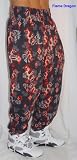 O500 Otomix Baggy Workout Gym Pants - Flame Dragon