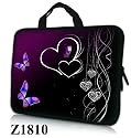 17.3" Laptop Sleeve Neoprene Case Bag with Hidden Handle handbag for 16 17 16" 16.4" 17" Notebook