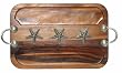 Wood Starfish Serving Board 24" x 16"