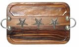 Wood Starfish Serving Board 24" x 16"