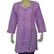 Comfortable Clothing Cotton Womens Top Kurti Chikan Embroidery Size M