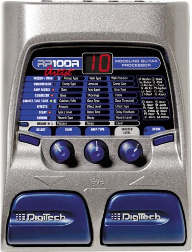 51SB6KZFYEL DigiTech RP100A Multi Effect Pedal