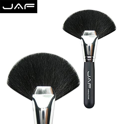 Natural Bristle Professional Makeup Brush Cosmetic Brush Big Fan Brush Powder Makeup Foudation Cosmetic Brush Make up Brush Tools 16gtyf Black Color