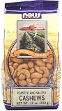 Review NOW Foods  / NOW Foods Cashews Roasted & Salted, 12 Ounce Bags (Pack of 4)