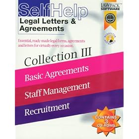 Law Pack Collection 3: Basic Agreements, Staff Management, Recruitment