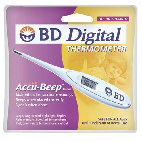 BD Digital Thermometers (Pack of 3)