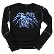 Metallica - Lightning V Neck Ladies Long Sleeve