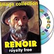 Renoir, Over 200 High Resolution Digital Images, Royalty Free Collection DVD