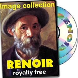 Renoir, Over 200 High Resolution Digital Images, Royalty Free Collection DVD