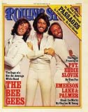Bee Gees / Rolling Stone Magazine Vol. 243, July 14, 1977, Art Print by Francesco Scavullo