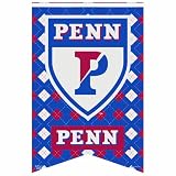 NCAA Pennsylvania Quakers Premium Felt Banner 17-by-26