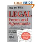 Step-By-Step Legal Forms and Agreements by  Charles B. Chernofsky and Griffith G. Jr. Denoyelles