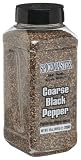 Spicemaster Pepper, Black Coarse Ground, 16-Ounce Plastic Canisters (Pack of 3)