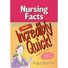 Nursing Facts Made Incredibly Quick! (Incredibly Easy!) (Incredibly Easy! Series)