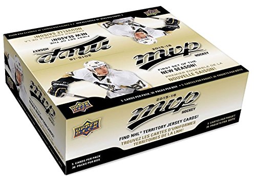 NHL 2015-16 MVP Hockey Trading Card Retail Box